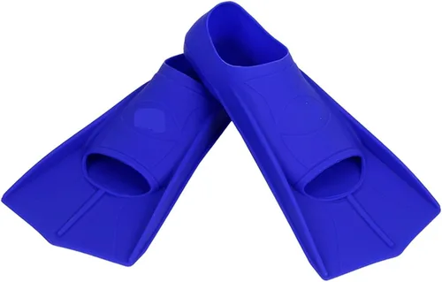 Vista 5 de Swim Training Fins Silicone Fins Kids Adult Training Short Fins Men's Women's Swimming Diving Equipment Fins Diving Fins Swimming Shoes