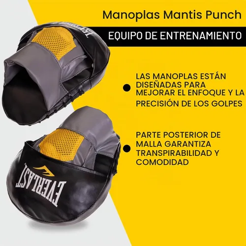 Vista 2 de Everlast Mantis Mitts Punch Mits, Gris