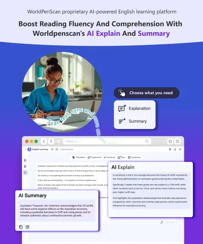 Vista 7 de PenPower WorldPenScan Go - Lápiz de traducción con escaneo, lectura, grabación de audio, interpretación en vivo y compañero de lectura AI para niños