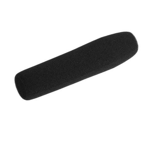Vista 5 de AKOAK 1pc x 4.7 in Negro Cámara Micrófono Parabrisas Espuma Suave Micrófono Cubierta Esponja para Micrófonos de Escopeta para Audio-Technica, Azden