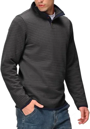 Vista 3 de Camisas de manga larga Henley para hombre