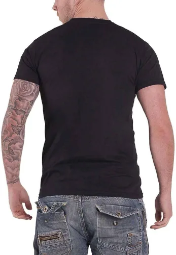 Vista 2 de Beatles Men's John, Paul, George, Ringo T-Shirt Black