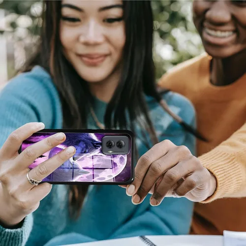 Vista 261 de Funda para Motorola Moto G Stylus 5G 2021 de vidrio templado, funda negra con diseño de mujer negra africana para mujeres y hombres, antiarañazos, a