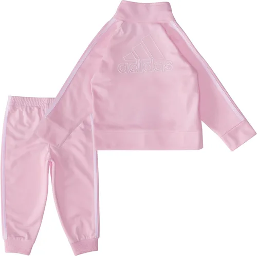 Vista 2 de adidas Conjunto clásico de pista de tricot para niñas
