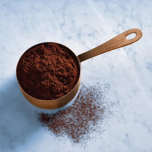 Vista 8 de Ghirardelli Majestic - Cacao en polvo premium, lata de 2 libras con cuchara de barista estampada Ghirardelli