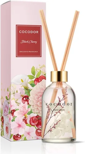 Vista 28 de COCODOR - Juego de difusor de varillas de junco, 3.4 onzas, difusor de aroma de brisa de abril con varillas, fragancia para el hogar, decoración