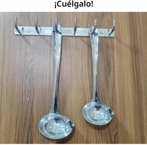 Vista 8 de Cucharón de sopa de acero inoxidable separador de aceite/trampa de grasa cuchara larga/cuchara de servicio de control de grasa/estilo de vida