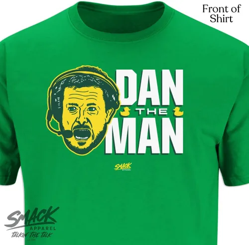Vista 3 de Camiseta Dan The Man para los fanáticos de Oregon College (SM-5XL)