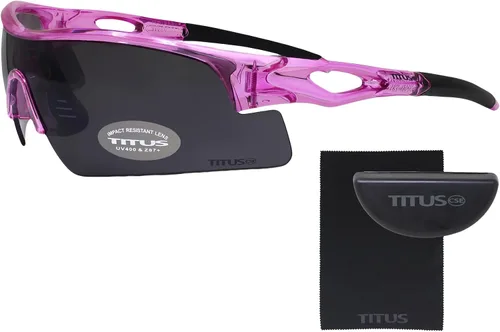 Vista 10 de TITUS G20 Smoke Safety Glasses Shooting Eyewear Protection ANSI Z87+ Negro