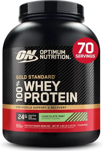 Vista 59 de Optimum Nutrition Estándar dorado 100% Proteína de Suero de Leche en Polvo, Pie de lima, 1.8 Libra