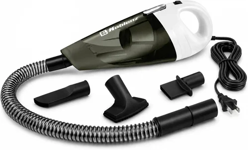 Vista 11 de Koblenz HV-120 KG4 Aspiradora de mano con cable, 400 W, cable de 9.8 pies, blanco/azul