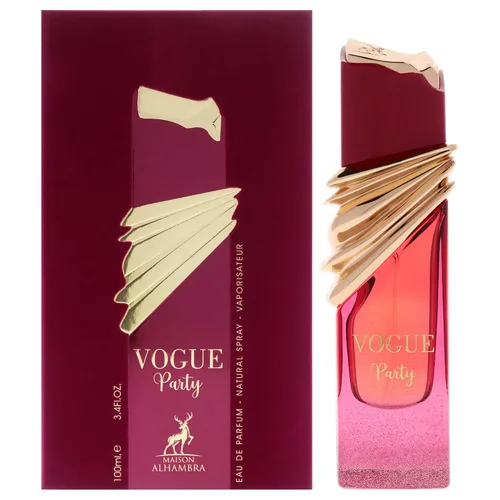 Vista 5 de Maison Alhambra Vogue Rouge - Eau de Parfum en espray para mujer, 3.4 onzas / 3.4 fl oz