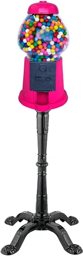 Vista 7 de Máquina clásica de chicle/dispensador de dulces, 9 pulgadas - negro