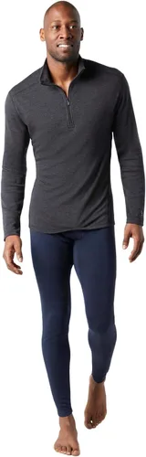Vista 2 de Smartwool Camisa ajustada 250 Baselayer de 14 con cremallera para hombre azul marino Deep Navy