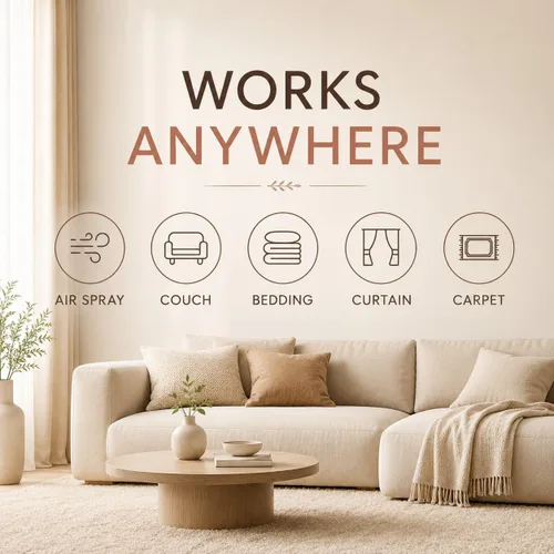 Vista 4 de Atomizador aromático Positive Essence para habitaciones y ropa de cama Aroma crujiente a menta y hierbas, adecuado para muebles suaves y baños