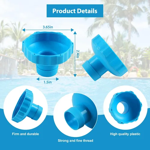 Vista 2 de 11238 Adaptador de manguera B de skimmer de superficie para piezas de piscina Intex
