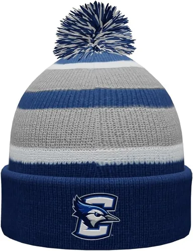 Vista 60 de NCAA Prime - Gorro de punto de invierno con pompón plegable