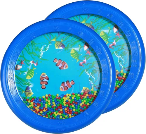 Vista 8 de Ocean Drums Wave Bead Drums Sea Sound Drums Instrumentos musicales para niño niño bebé