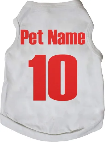 Vista 16 de Petitebella Personalize Camiseta para perro cachorro con tema nacional (Argentina, XS)