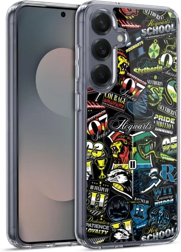 Vista 10 de Head Case Designs Officially Licensed Harry Potter Hogwarts Badge Up Gel Case [Military Grade Protection] Compatible with Samsung Galaxy A17 4G / 5G