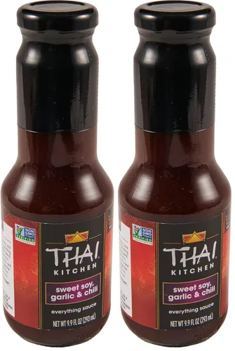 Vista 9 de Thai Kitchen Salsa de soya dulce, ajo y chile Everything, 9.9 fl oz