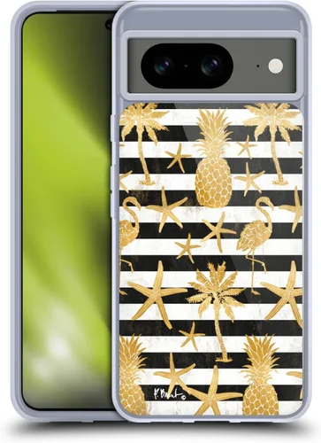Vista 8 de Head Case Designs Officially Licensed Paul Brent Agate Mermaid Coastal Gel Case [Military Grade Protection] Compatible with Google Pixel 8 and