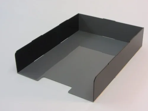 Vista 5 de Lámina de acrílico negro opaco Falken Design BK2025-1-4/1224 12" x 24", 1/4" de espesor