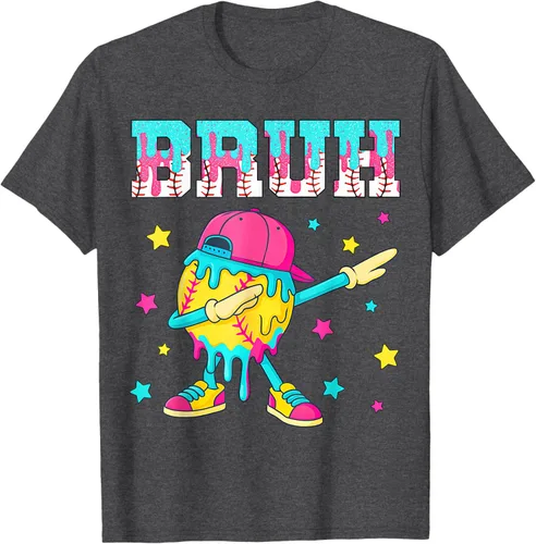 Vista 30 de Baseball Life Style 101 Apparel Youth Drip Baseball Boys Kid Camiseta