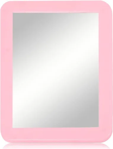 Vista 8 de Boxgear Magnetic Locker Mirror - 5" x 7"- for School Locker, Bathroom, Household Refrigerator, Locker Accessory, Workshop Toolbox or Office Cabinet