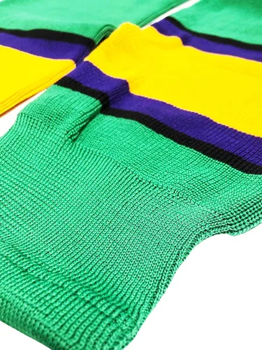Vista 5 de My Party Shirt Calcetines de hockey sobre hielo Green Ducks (par)