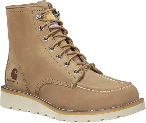 Vista 13 de Carhartt - Botas de cuña con punta mocasín suave de 6 pulgadas para mujer