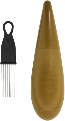 Vista 9 de Novedad profesional Guiro W/Raspador Instrumento de Percusión de Puerto Rico