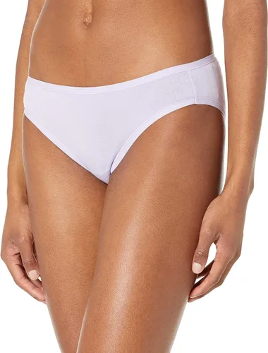 Vista 2 de Tienda Essentials Ropa interior de bikini de algodón para mujer (disponible en tallas grandes), paquete de 10