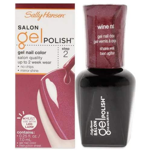 Vista 12 de Sally Hansen Salon Pro Gel - Esmalte de uñas en gel laca, Sheer Ecstasy, 0.24 onzas líquidas