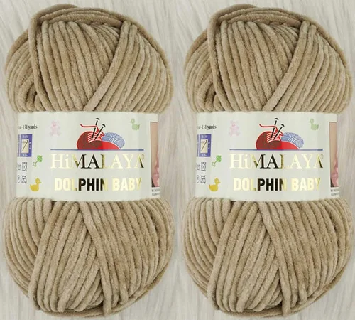 Vista 9 de Himalaya Dolphin 80301 - Ovillo de lana para tejer, 2 madejas, 264 yardas, 2 x 3.53 oz (80301)