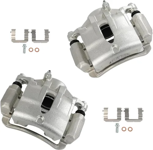 Vista 26 de cciyu 18B4918A Pinza de freno delantera derecha con soporte para Cadillac, para Chevy, para GMC