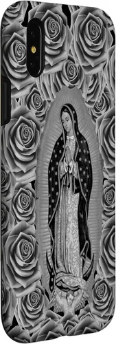 Vista 9 de Funda para iPhone 11 Nuestra Señora Virgen De Guadalupe Virgen María Floral