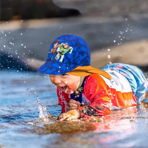Vista 5 de Disney Sombrero de natación para niños pequeños sombrero de sol para niños sombrero de verano con favoritos sombrero de sol para bebé