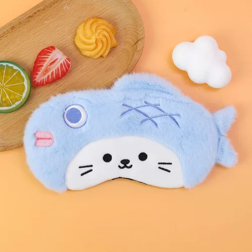 Vista 7 de PERFECTSIGHT Lindas mascarillas para dormir (pez azul)