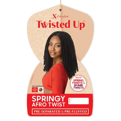 Vista 3 de ¡Ofertas de paquetes múltiples! Outre trenzado sintético – X Pression Twisted Up Spring Aro Twist 16