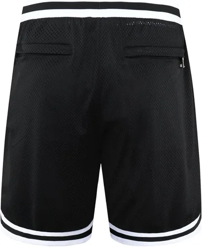 Vista 3 de OPALOS Paquete de 2 pantalones cortos de baloncesto para hombre con bolsillos con cremallera, pantalones cortos deportivos activos