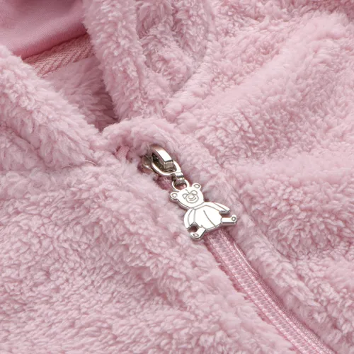 Vista 3 de AIMISYOU Ropa de bebé recién nacido, chaqueta de forro polar, ropa neutra con capucha de invierno