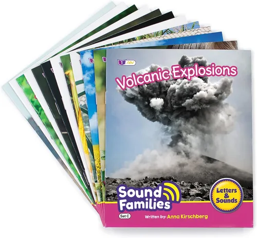 Vista 2 de Junior Learning Lectores decodificables Sound Families R-Controlled Non-Fiction Phase 5.5, sonidos vocales, aprender a leer, textos fáciles