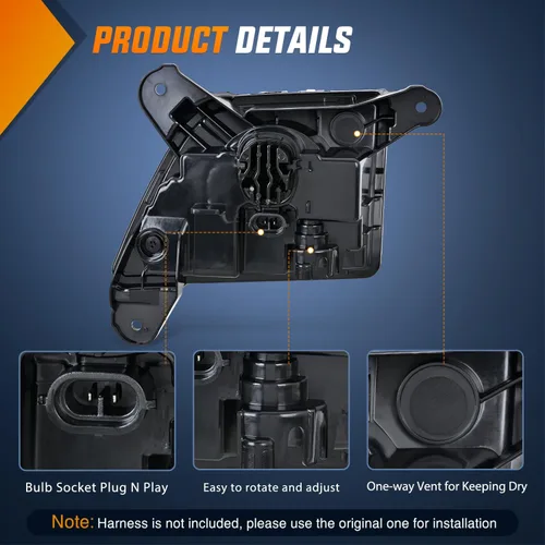 Vista 3 de Nilight - Conjunto de luz antiniebla compatible con Chevy Silverado 1500 2019-2023 Chevy Silverado 2500HD 3500HD 3500HD 2021 2022 2023 2021 2022