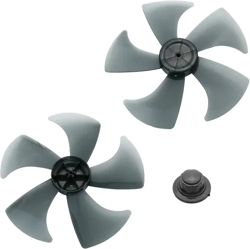 Vista 12 de JEATHA Hoja de ventilador de plástico con cubierta de tuerca, aspas de ventilador silenciosas universales accesorio de repuesto para ventilador
