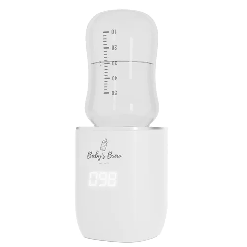 Vista 17 de Baby Brew Calentador de biberón portátil Pro Calentadores de leche para leche materna o fórmula, diseño a prueba de fugas, apto para viajes