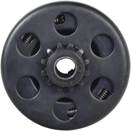 Vista 3 de AlveyTech Conjunto de embrague con eje de 5/8 pulgadas y piñón de cadena #35 de 12 dientes para Go-Karts Coleman CK100 y SK100