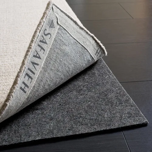 Vista 8 de SAFAVIEH Almohadilla de doble superficie para alfombra, alfombra de 2 x 6 pies, 1/4 pulgadas de grosor, fieltro + goma, diseño antideslizante