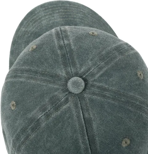 Vista 2 de HH HOFNEN Gorra de béisbol de algodón de sarga lavada y desgastada, vintage, ajustable, para hombre y mujer
