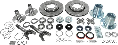 Vista 17 de Yukon (YA WU-07), juego de conversión de bloqueo de giro libre para diferencial de Jeep TJ/XJ/YJ Dana 30